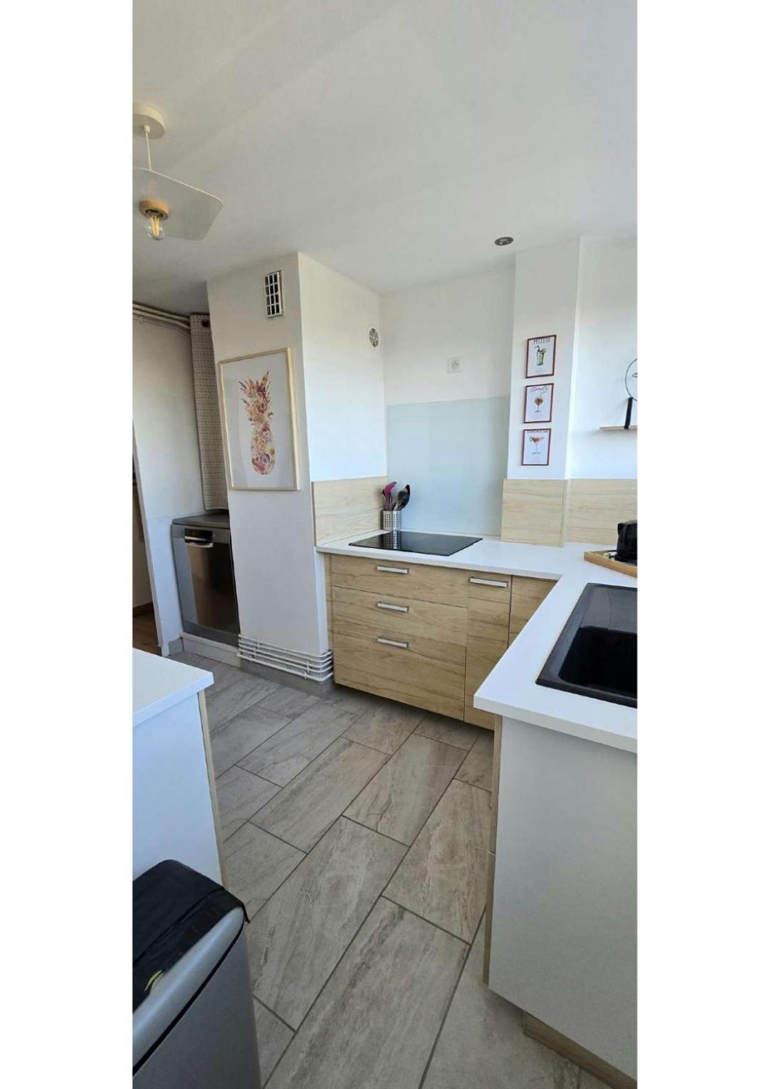 Superbe T3 Cosy, Parking Gratuit + Balcon Apartment Riom Luaran gambar